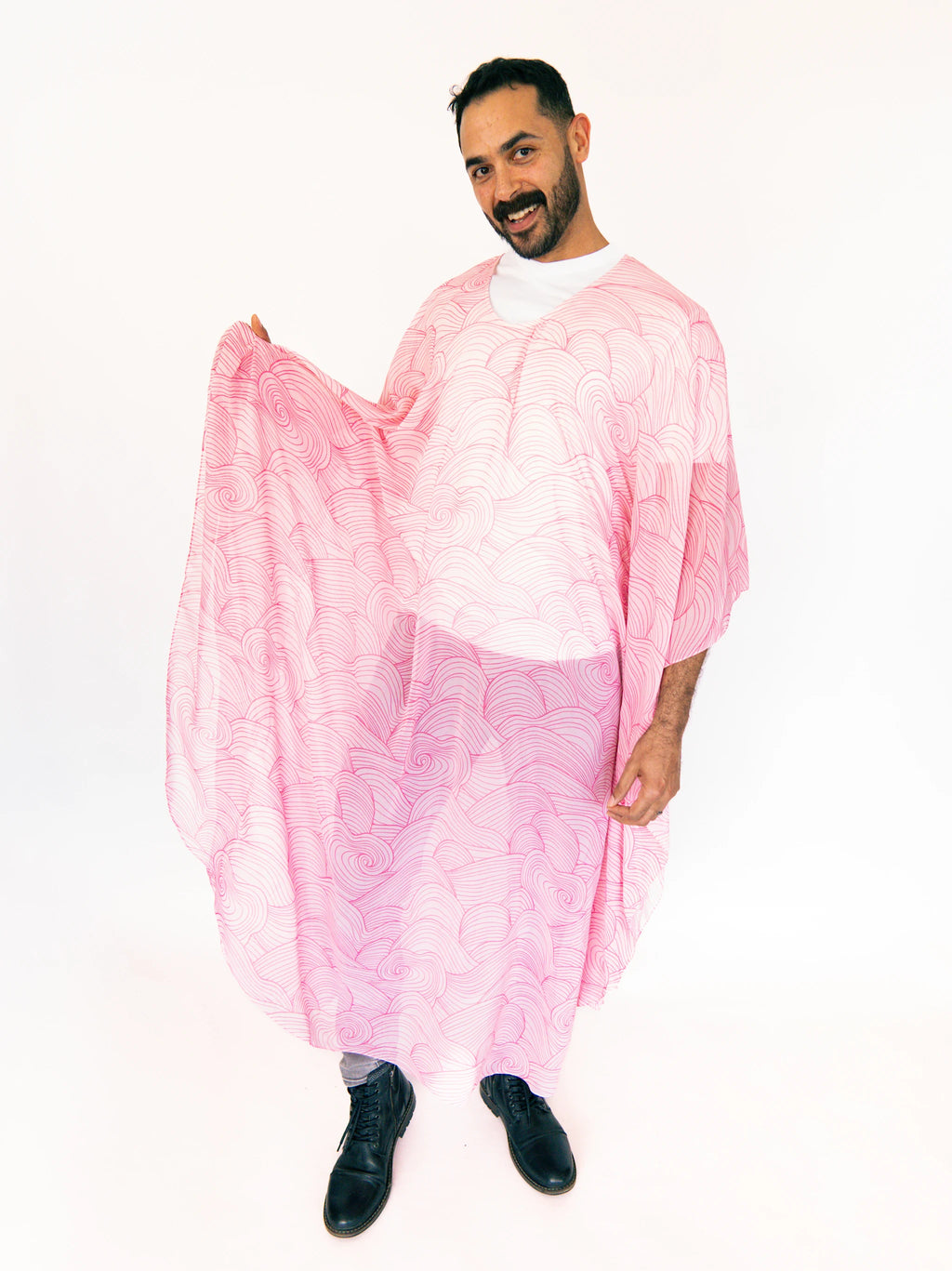 The Ceremonial Mesh Kaftan