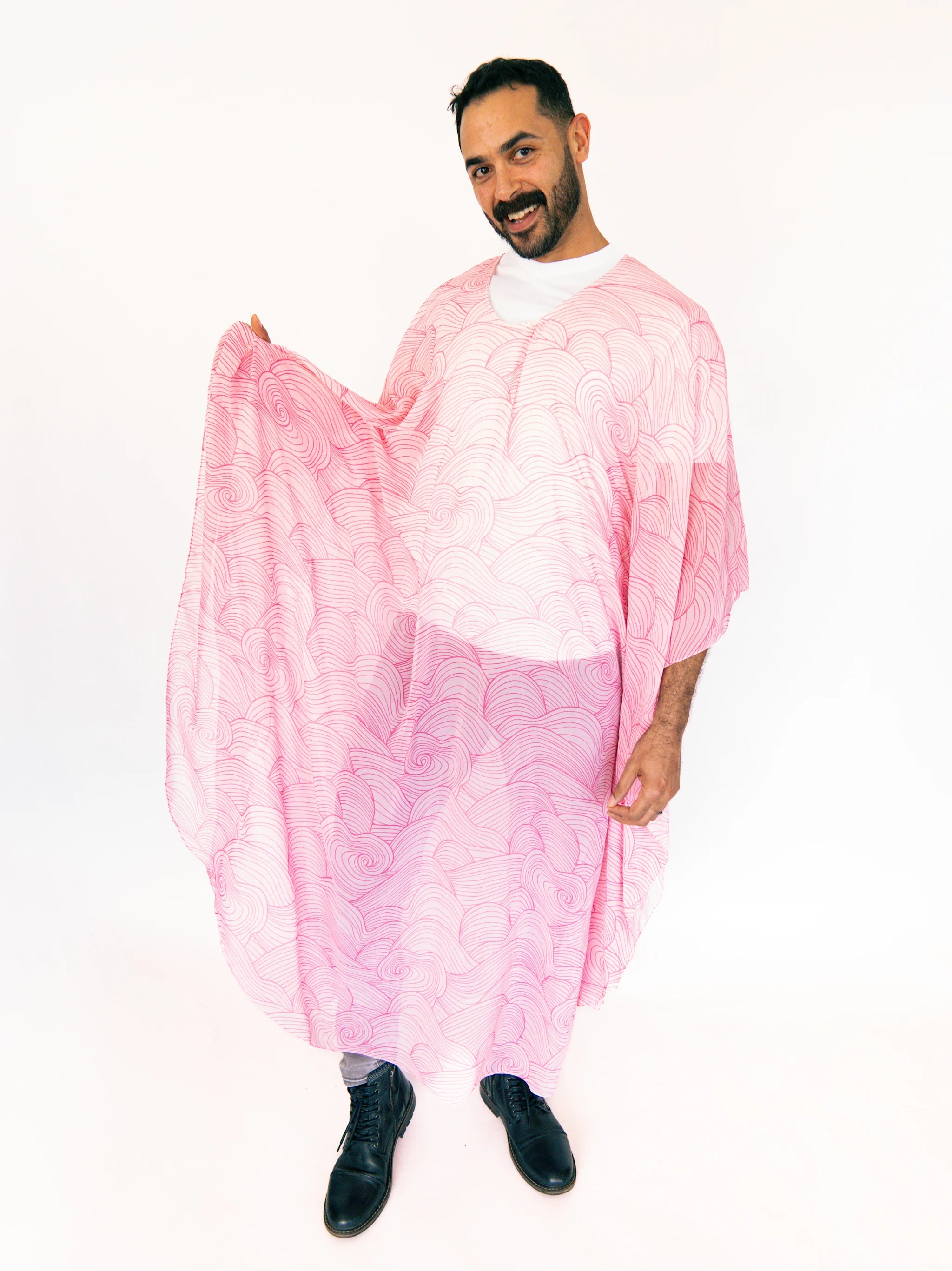 The Ceremonial Mesh Kaftan